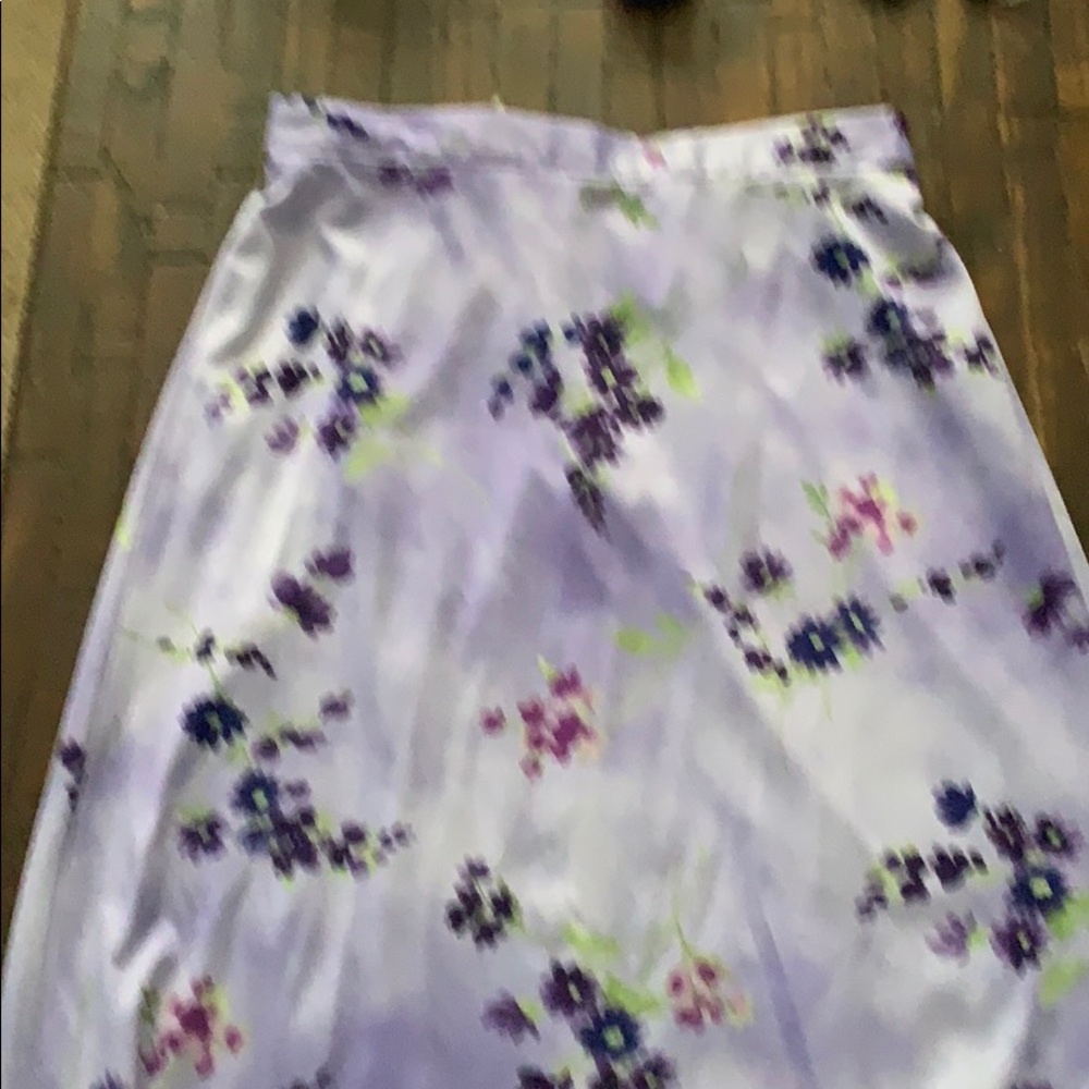 Purple skirt